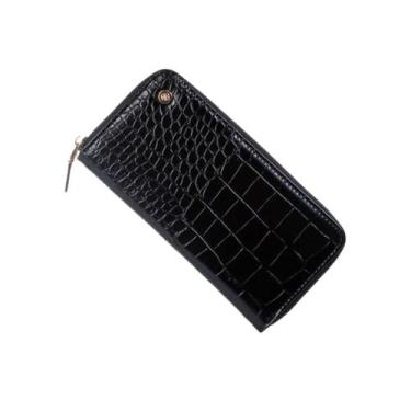 Imagem de Carteira Femina Chenson Couro Croco Original 