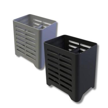 Imagem de Suporte Porta Talheres Escorredor Pia Cozinha Smile Plástico Stolf, Ci