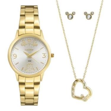 Imagem de Kit Relógio Condor Feminino CO2035NHG/K4K-Feminino