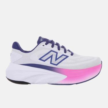 Imagem de Tênis New Balance Fresh Foam X More V6 Branco Off/Marinho Feminino-Feminino