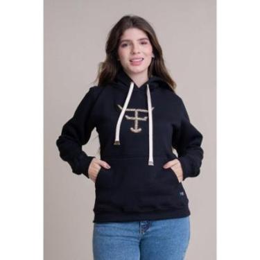 Imagem de MOLETOM FEMININO TEXAS FARM - ALLIANCE - MTF034 - PRETO-Feminino