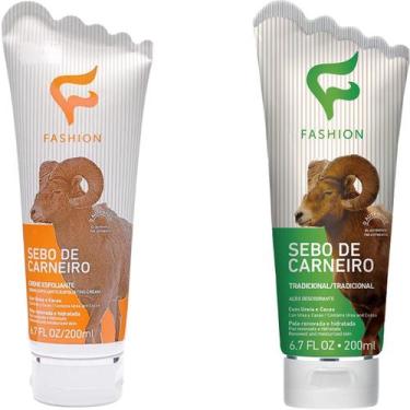 Imagem de Kit Sebo De Carneiro Fashion Esfoliante + Sebo de Carneiro Fahion Trad