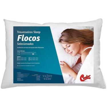 Imagem de Travesseiro Castor Sleep Flocos Selecionados 050x070x12cm