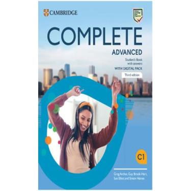 Imagem de Complete advanced students book with answers with digital pack 3ed - C