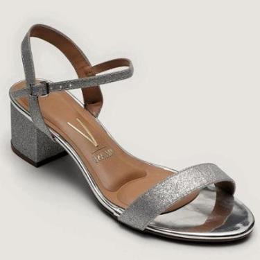 Imagem de Sandália Feminina Tira Salto Medio Grosso Vizzano-Feminino