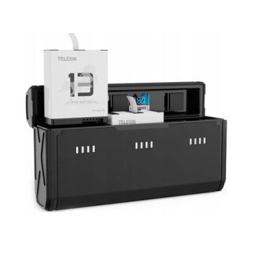 Imagem de Carregador Triplo com 2 Baterias Stamina para GoPro Hero 13 Black - Te