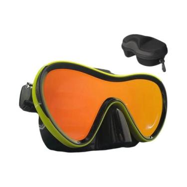 Imagem de Máscara De Mergulho Com Proteção UV Em Vidro Temperado, Óculos De Merg