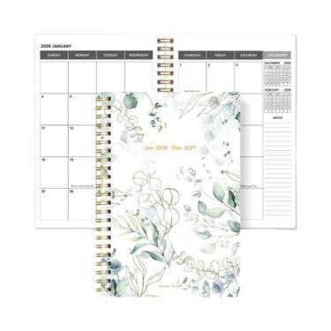 Imagem de Caderno Planejador Mensal, Semanal E Diário De 2 Anos Tamanho A5 Para 