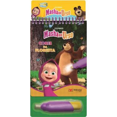 Imagem de Aquabook - Masha E O Urso - Cores Da Floresta - VITROLA MATRIZ RS, 3