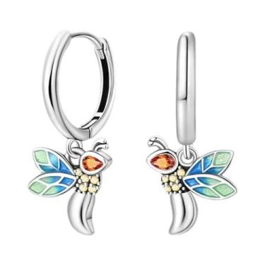 Imagem de Brincos De Estrela Do Mar Coloridos Em Prata Esterlina 925, Joias Fina