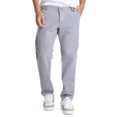 Imagem de Calça Linho Sawary Slim - 282761 40, Cinza, 40