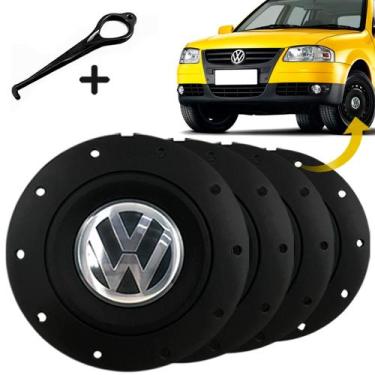 Imagem de Kit Jogo Calota Centro Roda Vw Gol Amarok Aro 13 14 15 - GFM
