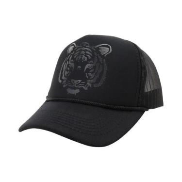 Imagem de Boné De Beisebol Ajustável Em Malha Com Estampa De Caveira Para Homens