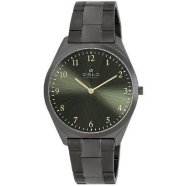 Imagem de Relógio Oslo Fgx Slim Grafite-Masculino