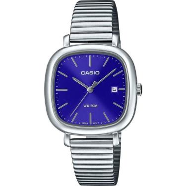 Imagem de Relógio Casio Retangular Aço-Feminino