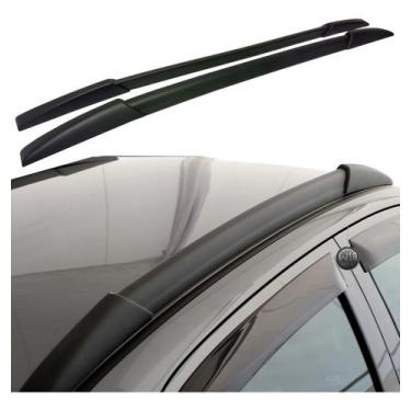 Imagem de Rack De Teto Slim Universal Tg Poli Preto 1,35m - TGPOLI