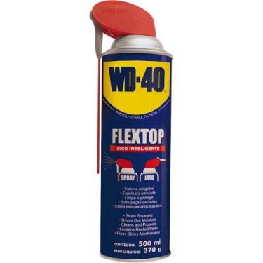 Imagem de Lubrificante Wd-40 Flex Top 500 Ml - Spray Para Motores Eletrodoméstic
