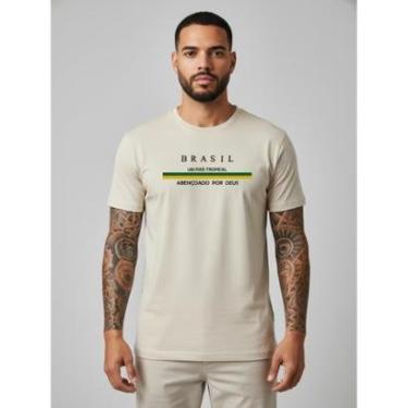 Imagem de Camiseta Masculina Brasil Copa 2026 Seleçao Brasileira Camisa Top Especial Rumo ao Hexa...