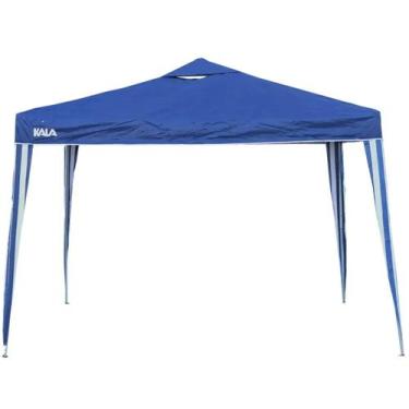 Imagem de Tenda Gazebo Alumínio Articulado Dobrável 3x3m Kala Cor Azul