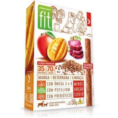 Imagem de Petisco Spin Pet Fit para Cães Sabor Manga, Beterraba e Linhaça 50g. -