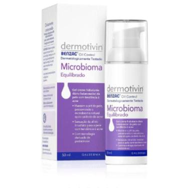 Imagem de Gel Creme Hidratante Dermotivin Benzac Oil Control Microbioma Equilibr