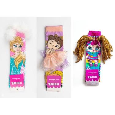 Imagem de Meia Infantil 3d Maluca Divertida Infantil Para 6 A 9 Anos Para Menina