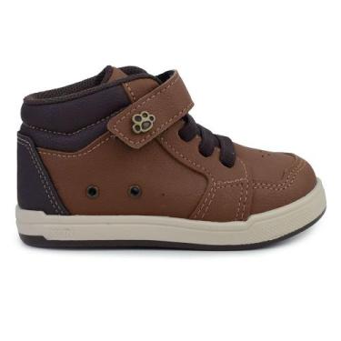 Imagem de Sapato Infantil Masculino Klin Flyer Baby Marrom - 166187, 19, Marrom