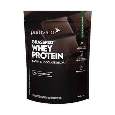 Imagem de Whey Grassfed Nova Composição - 450g Chocolate - Puravida