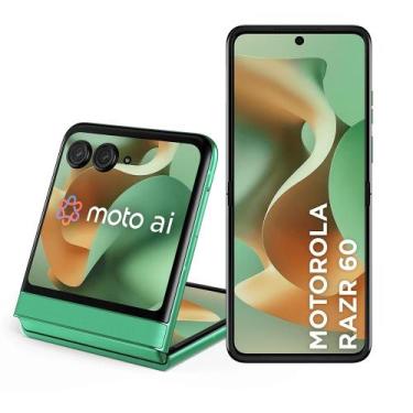 Imagem de Usado: Moto Razr 60 256GB Verde Excelente - Trocafy - Motorola, Motoro