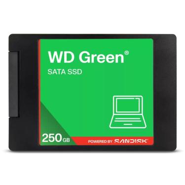 Imagem de SSD 250GB WD Green - SATA III - Leitura 545MB/s - WDS250G5G0A