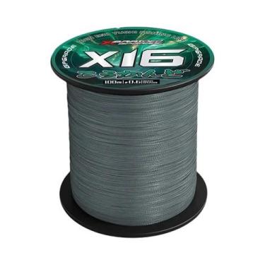 Imagem de Linha de Pesca Trançada YGKX 16 Fios X16 Super Forte PE 100/150/200/30