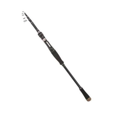Imagem de Vara De Pesca Telescópica Ultra Leve Em Fibra De Carbono Para Lançamen
