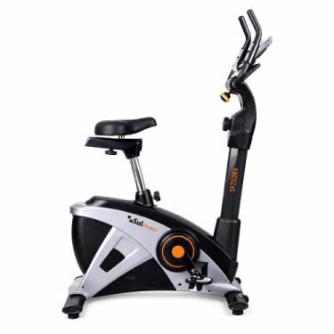 Imagem de Bicicleta Ergométrica Vertical SF 2028V Magnética Semi-Profissional - 