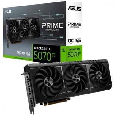Imagem de Placa De Vídeo Asus RTX 5070 Geforce TI Prime Oc 16GB Gddr7 256bits RT