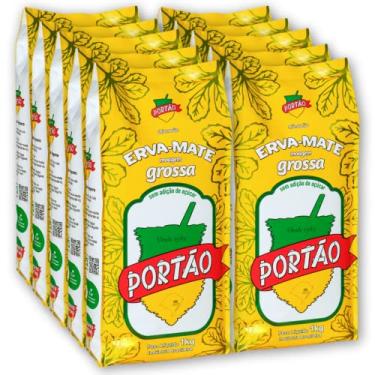 Imagem de Erva-Mate Portão Chimarrão Moagem Grossa (Fardo 10 unidades) 1kg.