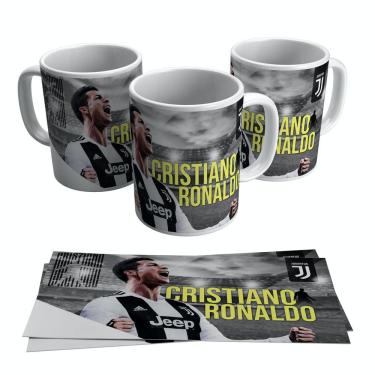 Imagem de Caneca Cristiano Ronaldo Juventus Craque Português 325ml
