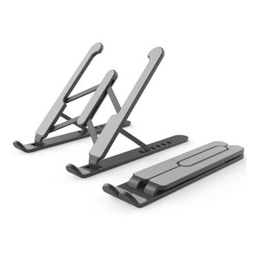 Imagem de Suporte Apoio De Notebook Laptop Compacto Articulado Preto