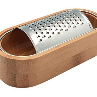Imagem de Ralador De Mesa Com Recipiente De Bambu - Oikos