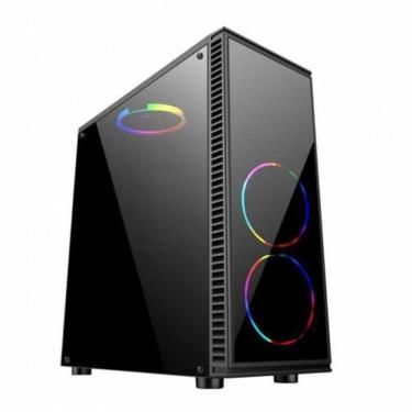 Imagem de Gabinete Gamer Bg-014 Preto Bluecase - Usb 3.0