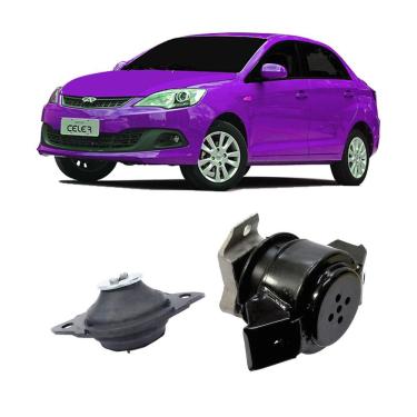 Imagem de 2 Coxim Do Motor Traseiro Celer Sedan 2013 2014 2015 2016