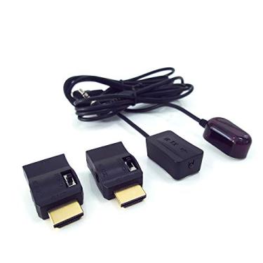 Imagem de Gefone Extensor HDMI IR para Controle Remoto Infravermelho, Kit Inclui Receptor + Emissor + Adaptador HDMI, Compatível com TV, até 21 Metros