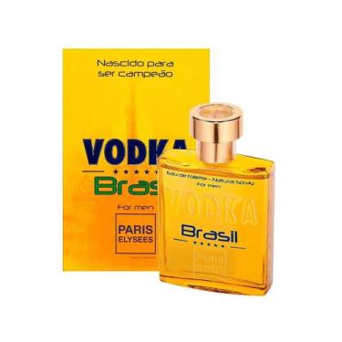 Imagem de Paris Elysees Vodka Brasil Yellow Perfume   - Masculino Eau De Toilett