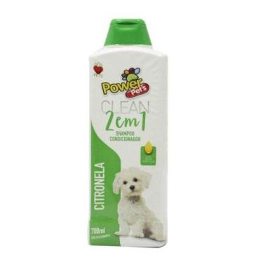 Imagem de Shampoo E Condicionador Para Cães Power Pets 700ml Citronela - Atacape