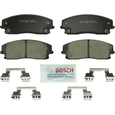 Imagem de BOSCH BC1056 QuietCast Conjunto de pastilhas de freio a disco de cerâmica premium – compatível com Select Chrysler 300; Dodge Challenger, Charger, Magnum; FRONT
