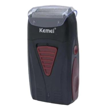 Imagem de Maquina De Barbear Preta Kemei 3381