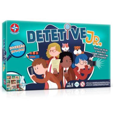 Jogo detetive suspeito 7 suspeitos com tabuleiro : :  Brinquedos e Jogos