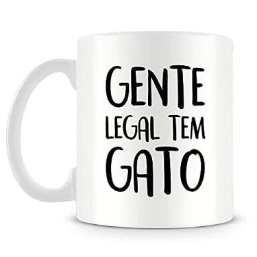 Imagem de Caneca Personalizada Gente Legal Tem Gato