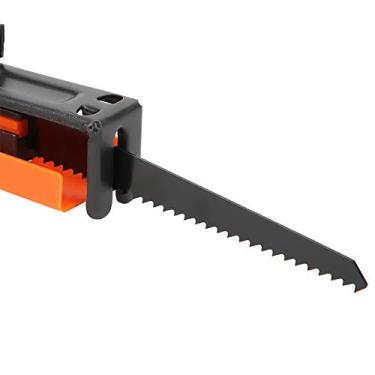 Imagem de Adaptador de serra reciprocante, antiderrapante, portátil, PVC, 800-1500 RPM, ferramenta de broca elétrica para trabalhos em madeira