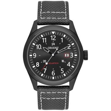 Imagem de Relogio Orient Masculino Solar Preto Caixa Preta