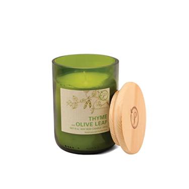 Imagem de Vela perfumada para pote de cera de soja Paddywax Eco Collection, 236 ml, tomilho e folha de oliva